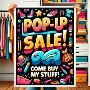 POP-UP SHOWS COME SAY HELLO! AND BUY MY STUFF 💕 I GOT YOUR STEALS & DEALS😘